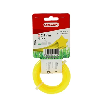 Damil 2.0mm csillag Oregon  15m sárga akasztóval