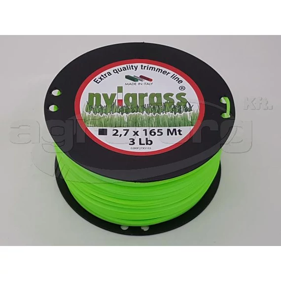 Damil 2.7mm szögletes   165 méter olasz
