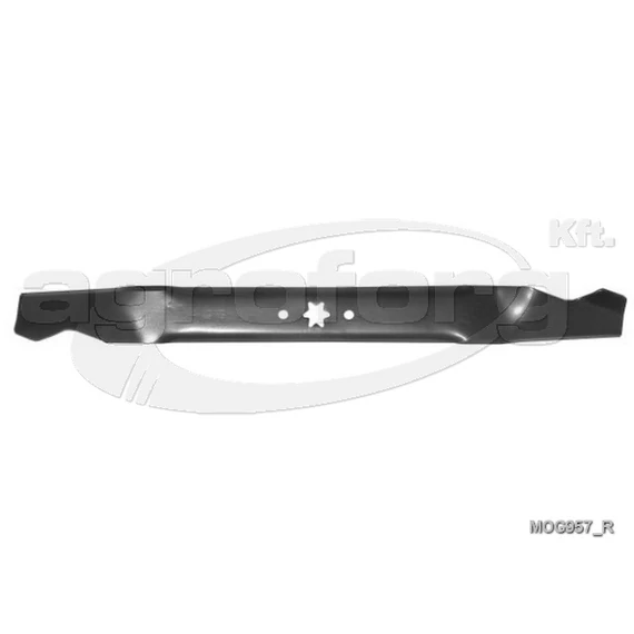 Fűnyíró kés MTD Pinto 603mm, 6 ágú csillag, 3 furatos utángyártott