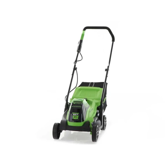 Fűnyíró fűgyűjtős, akkumulátoros Greenworks GD24LM33K2 24 v, 33 cm, akku- és töltővel