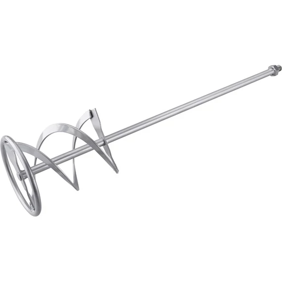 festék- és habarcskeverő szár, horganyzott 8790600 8890600 8890601 keverőgéphez, 600×140mm, M14