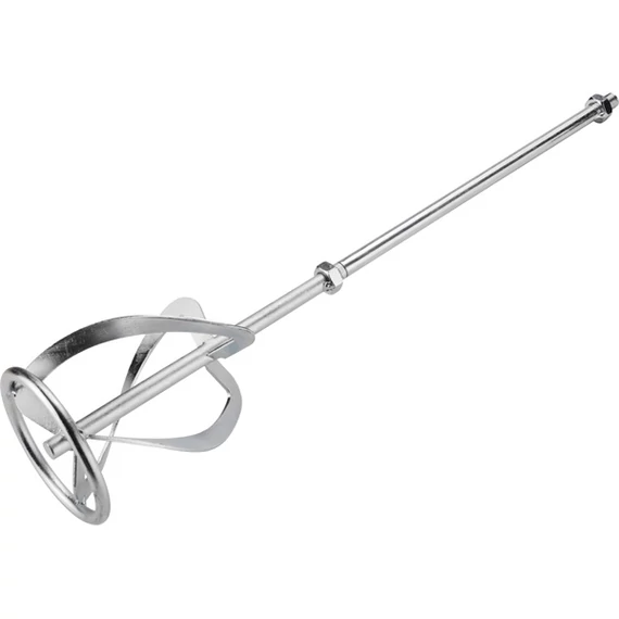 festék- és habarcskeverő szár, horganyzott 8790600 8890600 8890601, keverőgéphez, 600×120mm, M14