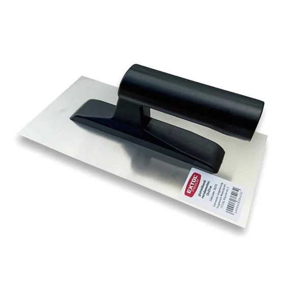 glettelőkanál  rozsdamentes; (műanyag nyél) 13×27cm