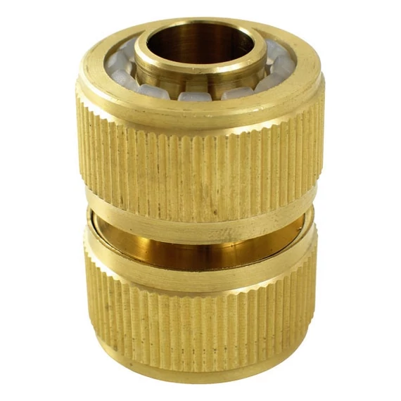 tömlőösszekötő, réz; 1/2``