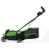 Kép 2/10 - Fűnyíró fűgyűjtős, akkumulátoros Greenworks GD24LM33K2 24 v, 33 cm, akku- és töltővel
