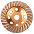 Kép 1/2 - gyémántcsiszoló korong; 125mm×22,2mm, Turbo/lamellás jellegű