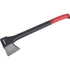 Kép 1/2 - hasító fejsze, ékes, nylon nyél 1250 g, 600 mm hosszú hajlított nyél, TPR gumis markolat