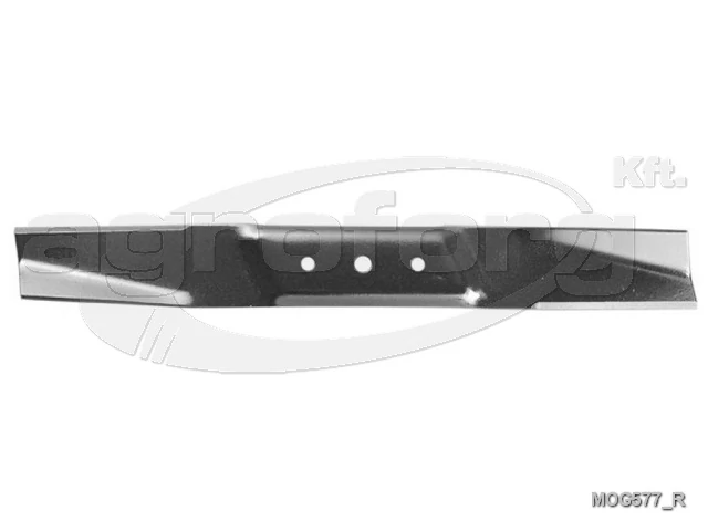Fűnyíró kés MTD B100 410mm, 10.5mm, 3 furatos utángyártott