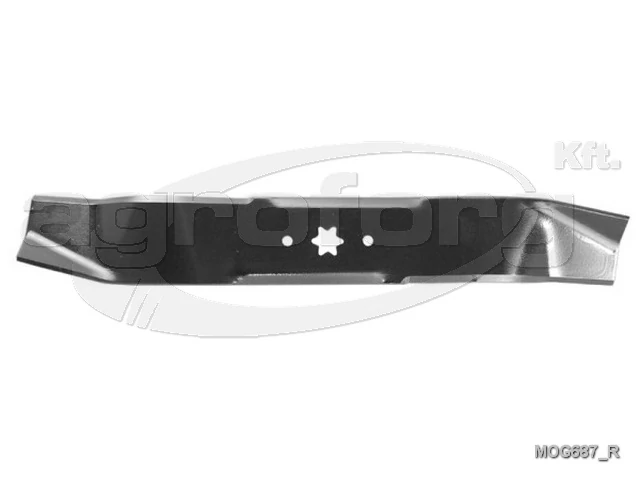 Fűnyíró kés MTD B11, B130 488mm, 6 ágú csillag, 3 furatos utángyártott