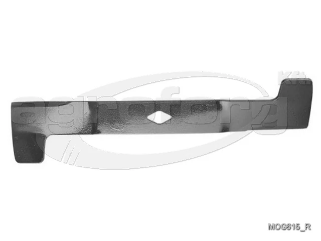 Fűnyíró kés Murray  518mm, rombusz, 1 furatos jobbra forgó utángyártott