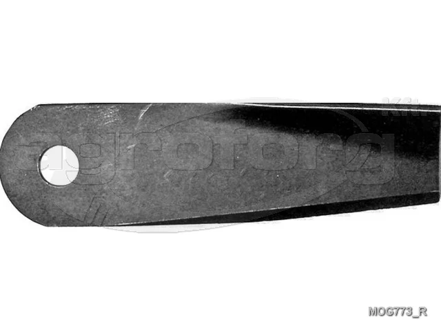 Fűnyíró kés Westwood  176mm, 17mm, jobbra forgó utángyártott