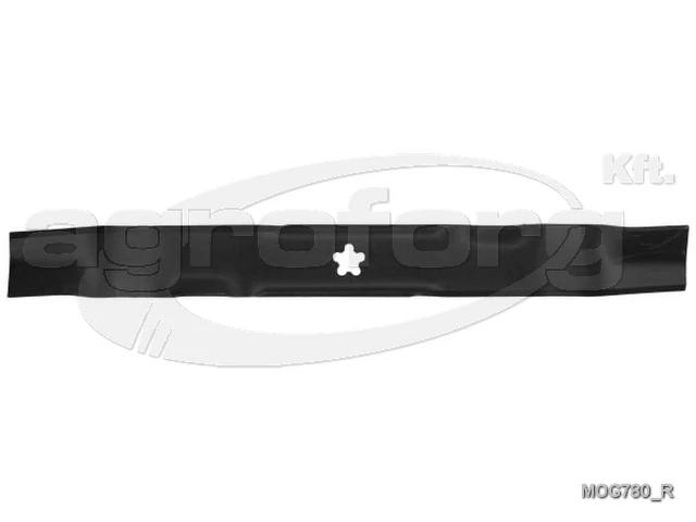 Fűnyíró kés McCulloch M185-107T 533mm, 5 ágú csillag, 3 furatos utángyártott