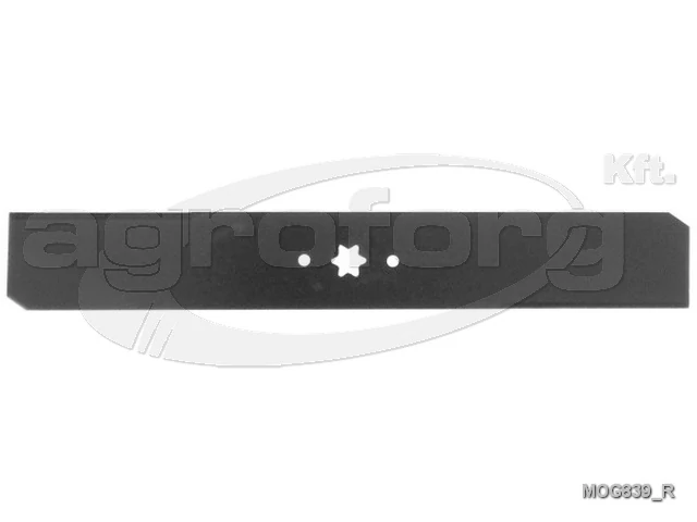 Fűnyíró kés MTD B11, B130 488mm, 6 ágú csillag, 3 furatos utángyártott