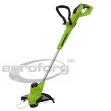 Fűszegélynyíró akkumulátoros Greenworks G24LT28 24 v, 28 cm, 1.6 mm damil, akku- és töltő nélkül