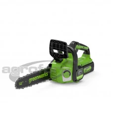 Láncfűrész akkumulátoros Greenworks GD24CS30 24 v, 3/8-1.1-45 szemes, akku- és töltő nélkül