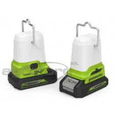 Lámpa akkumulátoros Greenworks G24LA500 500lm, 24v akku és töltő nélkül