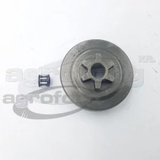 Csillagkerék Homelite 20, 23, 27, PS-33 fix 3/8-6, tűgörgővel Oregon utángyártott