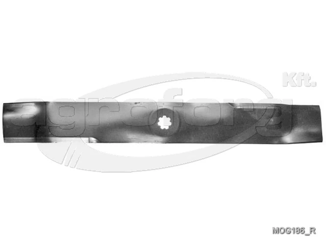 Fűnyíró kés John Deer  540mm, 7 ágú csillag balra forgó utángyártott