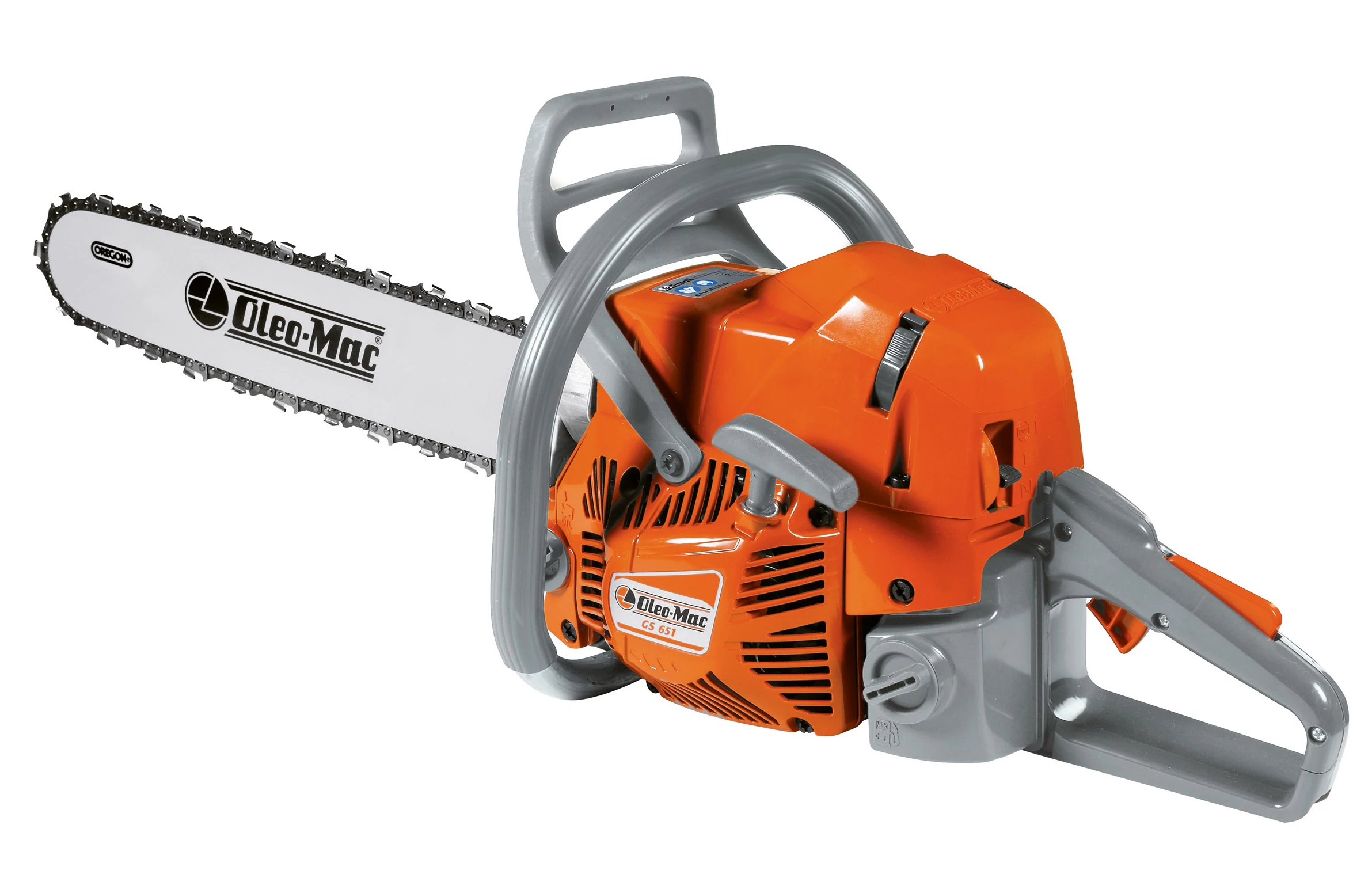Láncfűrész robbanómotoros Oleo-Mac GS651 63.4 cm3,3.5 kw 3/8-1.5-72 szemes