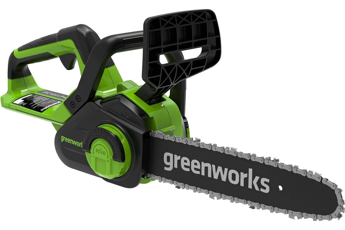 Láncfűrész készlet akkumulátoros Greenworks G24CS25K2 2ah akkumulátor+2ah töltő