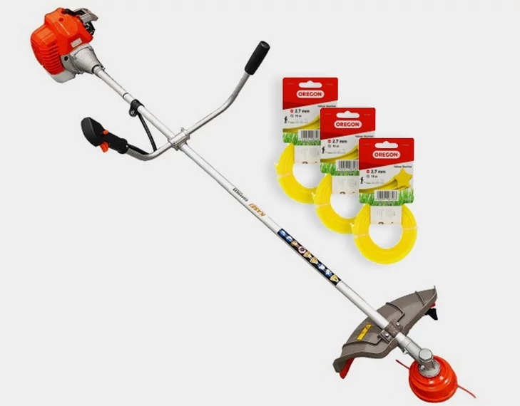Bozótvágó Kasei CG415Q33 32.6 cm3 0.9 kw, + 3db damil 2.7mm csillag oregon 15m