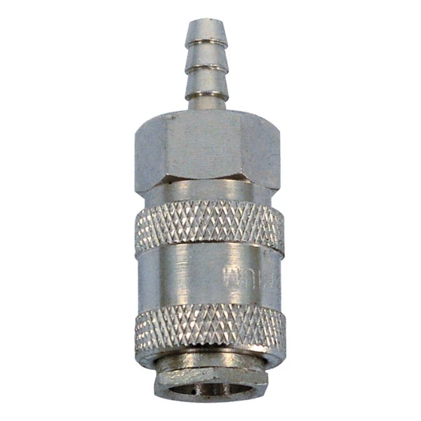 gyorscsatlakozó-hüvely, tömlővéggel, 1/4