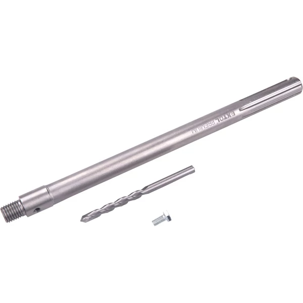 hosszabbító szár központfúróval, M16×300mm hosszúság, SDS MAX befogás, Extol Prémium tégla körkivágókhoz