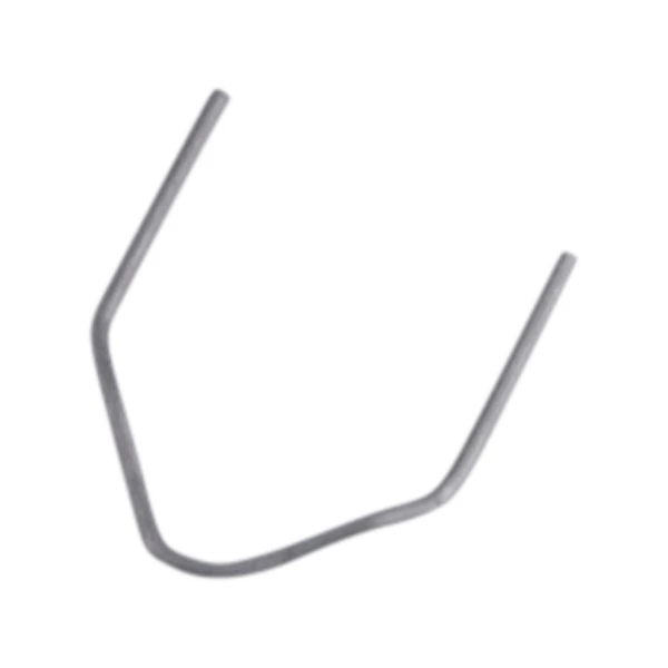 kapocs, `V` forma, 0,8 mm, szélesség: 15 mm, hossz.: 30 mm, 150 db, 8891505 akkus műanyag hegesztőhőz