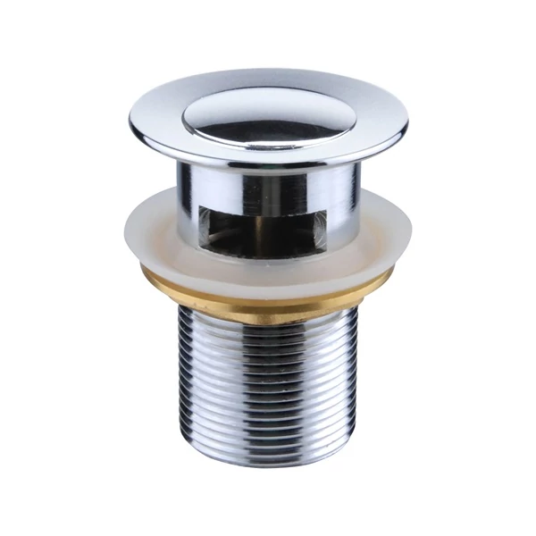 mosdókagyló kifolyó Click-Clack, króm, BALLETTO