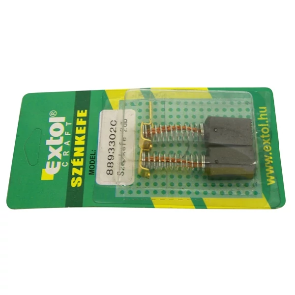 szénkefe, 2 db, 6,2×10,9×15,8mm, 8893302 felsőmarógéphez